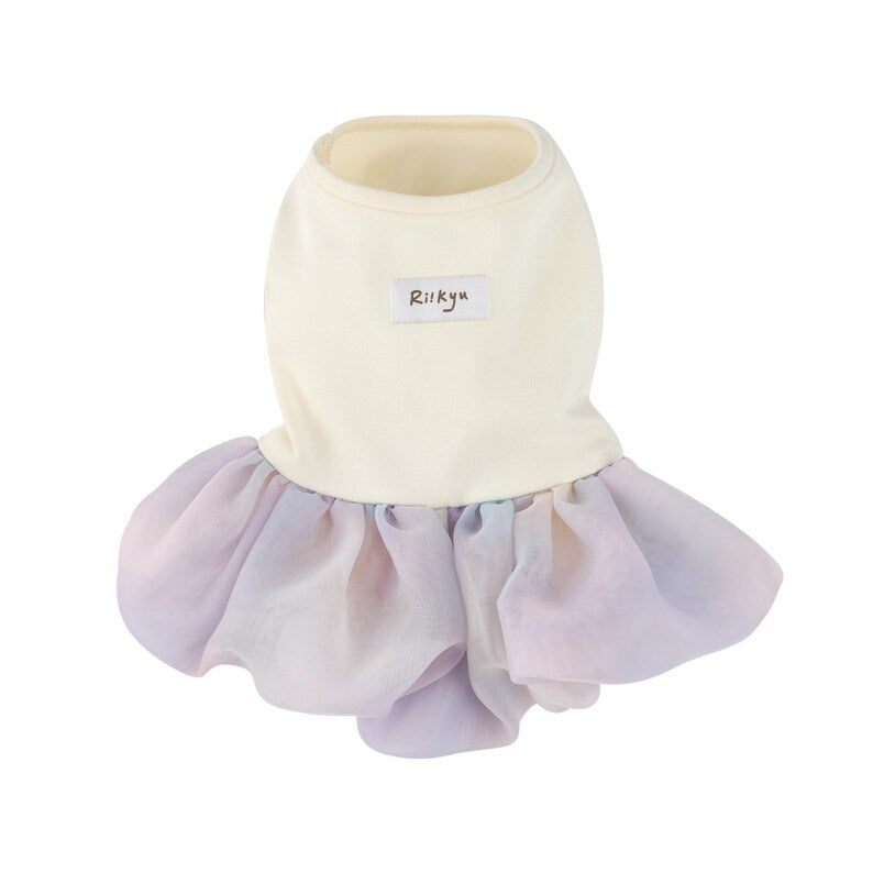 Monet Tulle Pet Bubble Dress: Cat Dog Spring Summer Top - Etsy