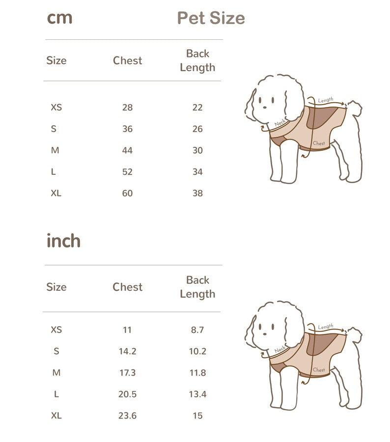 Patchwork Dog Sweatshirt: Cotton Blend Dog Cat Puppy Pullover